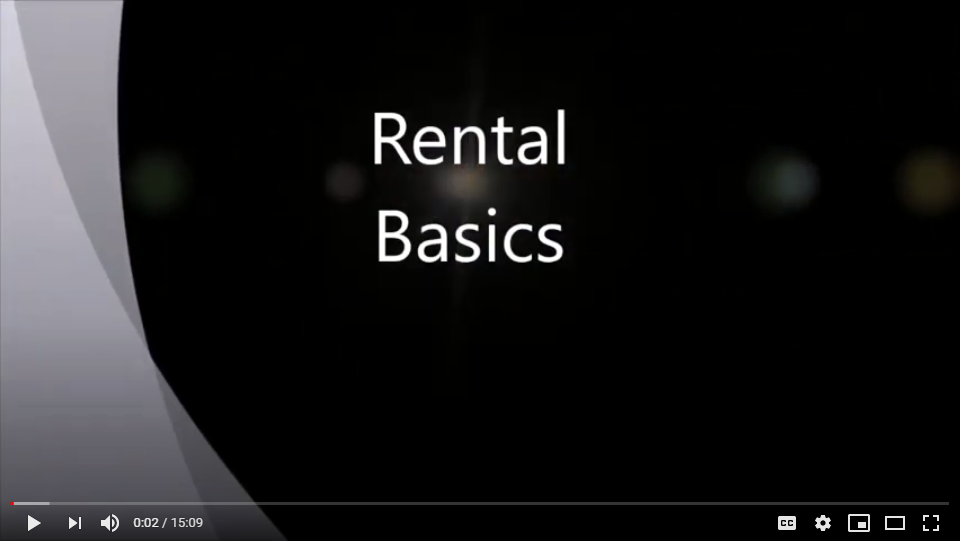 Rental Basics